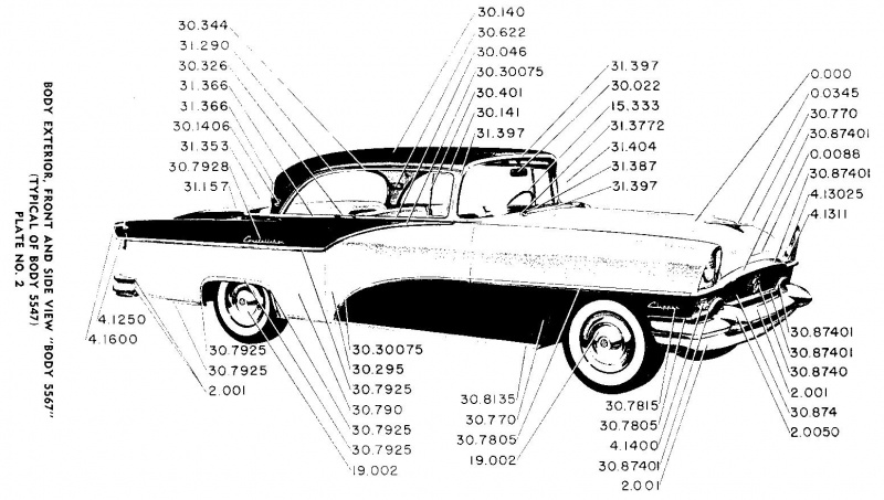 1955-56 BODY | Max Merritt Auto Parts